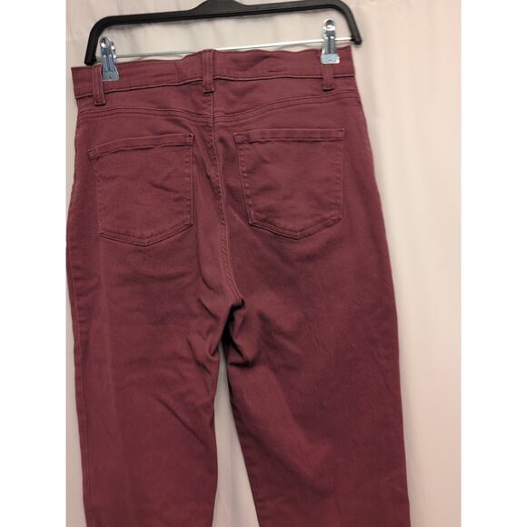 Gloria Vanderbilt size 8 Amanda mauve crop capri - Picture 8 of 8